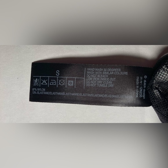 Marlies Dekkers 🟣 EUC Size Small Black Lace Bralette - Picture 6 of 8